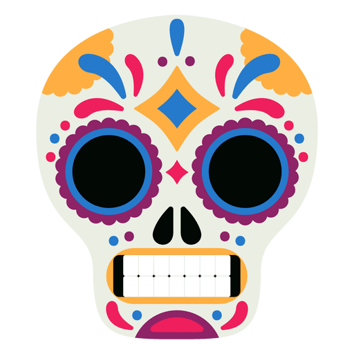 Maskenschädeltag der Toten PNG-Design