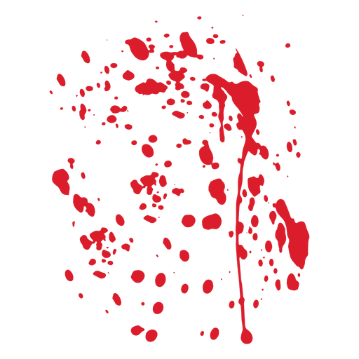 Red Blood Splatter Png And Svg Design For T Shirts