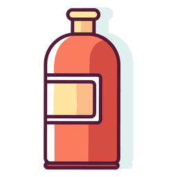 Sunscreen cartoon icon PNG Design