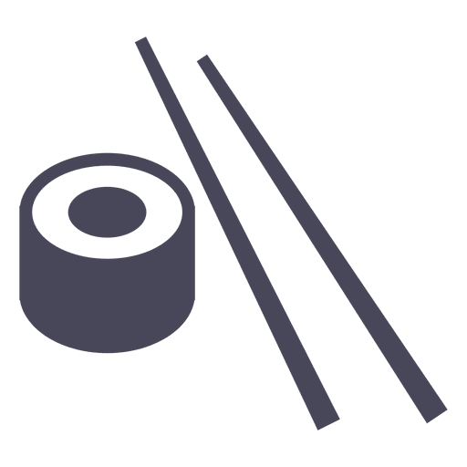 Palitos de ícone de sushi Desenho PNG