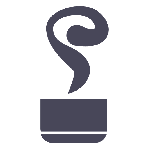 Tea mug icon PNG Design