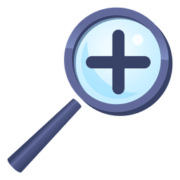 Acercar icono Diseño PNG