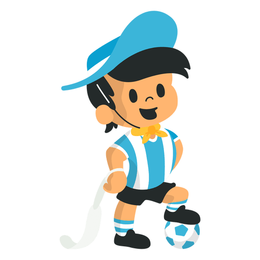 Gauchito fifa argentina 1978 mascot PNG Design