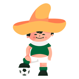 Juanito méxico 1970 mascote da fifa Desenho PNG