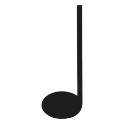 Nota aislada Diseño PNG