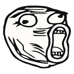 Troll Face LoL - LOL Troll meme face | Magnet