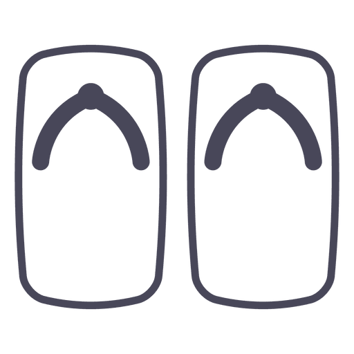 Japan Flip Flops PNG-Design