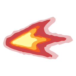 Muzzle flash fire light PNG Design