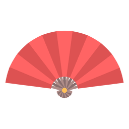 Abanico japonés sensu Diseño PNG