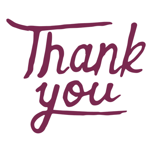 Thank You Hand Written Transparent Png Svg Vector File