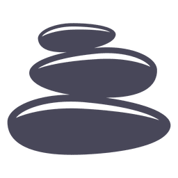 Pedras zen japonesas Desenho PNG