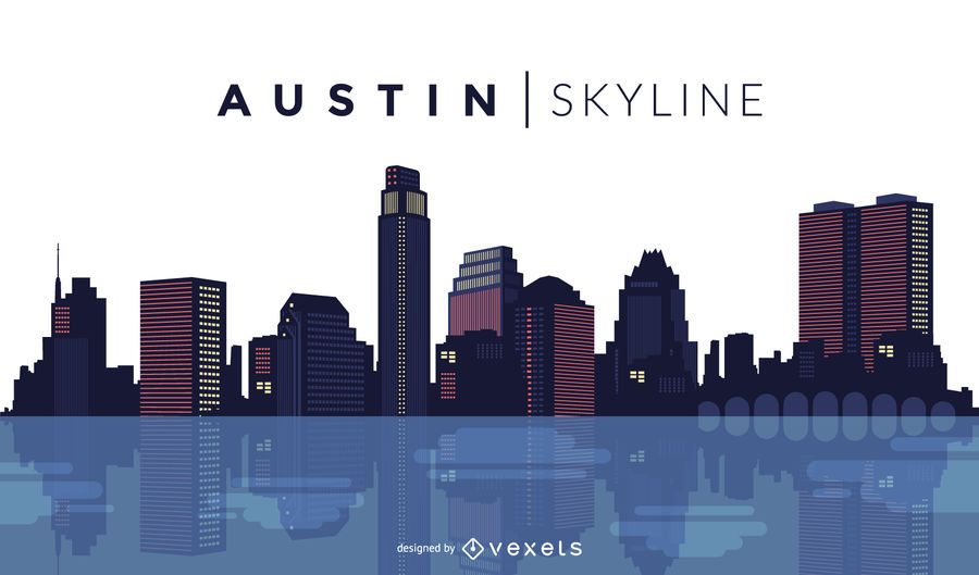 Austin skyline design Austin skyline design