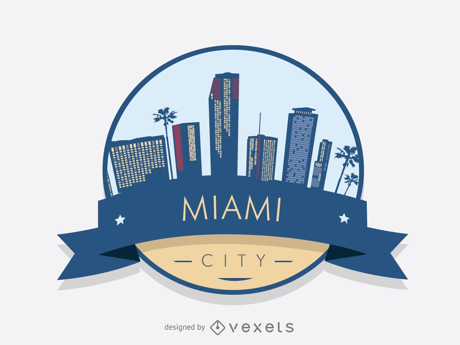 Emblema do horizonte de Miami