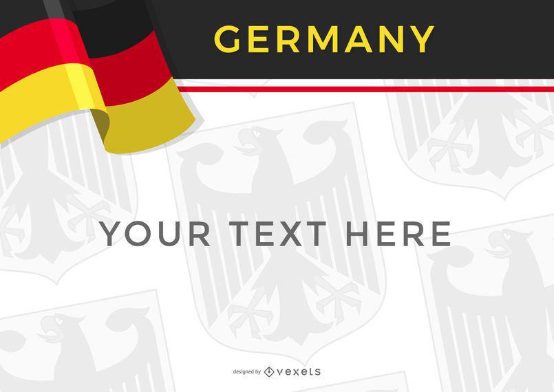 Germany design template Germany design template