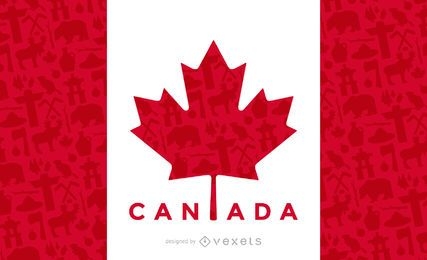 Canada flag design