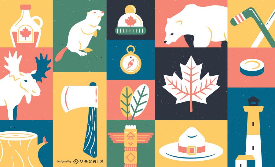 Canada element wallpaper Canada element wallpaper