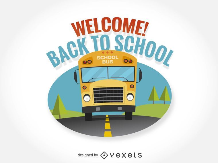 Regreso a la escuela signo aislado Regreso a la escuela signo aislado