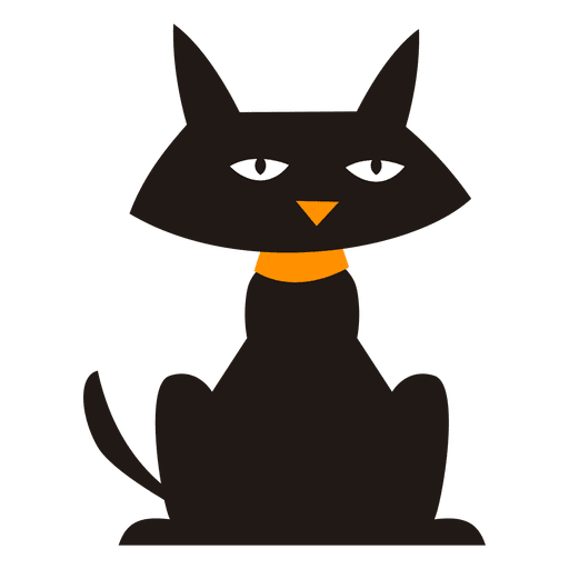 Black Cat Png Hd - Imagenes De Gatos Animados PNG Transparent With