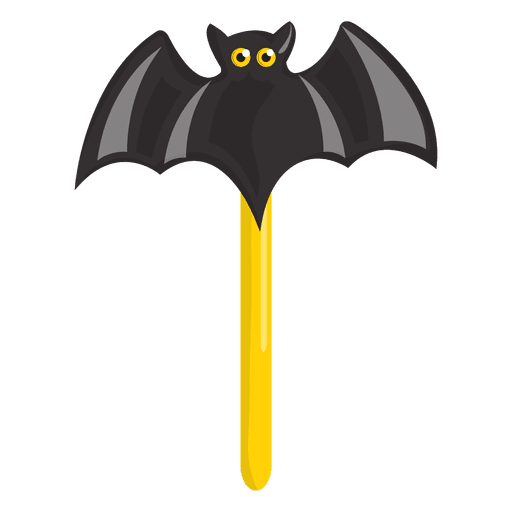 Halloween bat sweet lolypop PNG Design