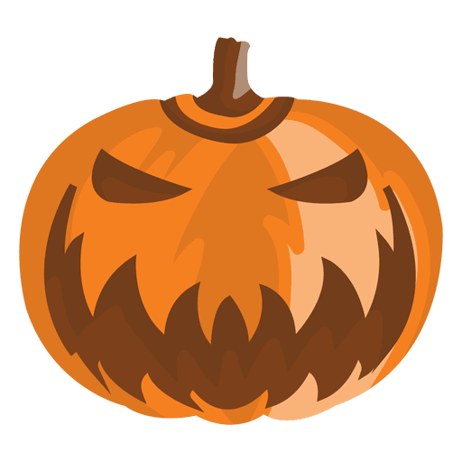 Halloween cartoon pumpkin PNG Design