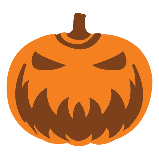 Halloween cartoon pumpkin mask PNG Design