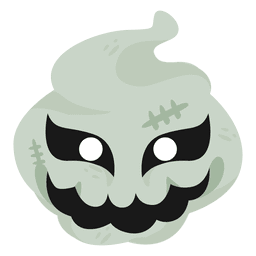 Máscara fantasma de halloween