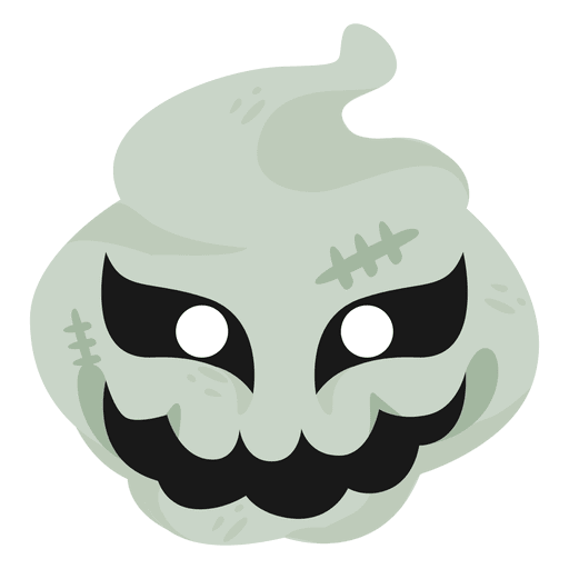 Halloween-Geistermaske PNG-Design