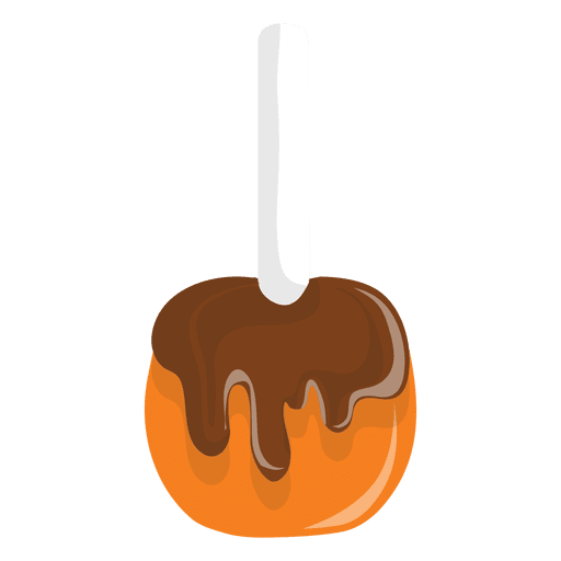 Lolypop dulce de chocolate de calabaza de Halloween
