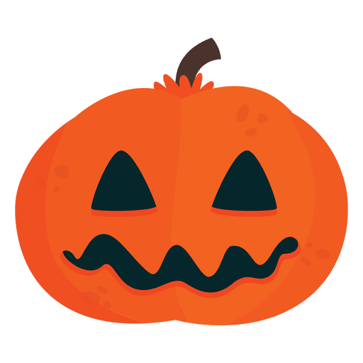 Halloween pumpkin mask PNG Design
