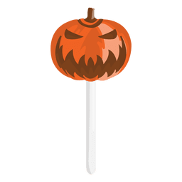 Halloween Spooky Pumpkin Sweet Lolypop PNG & SVG Design For T-Shirts