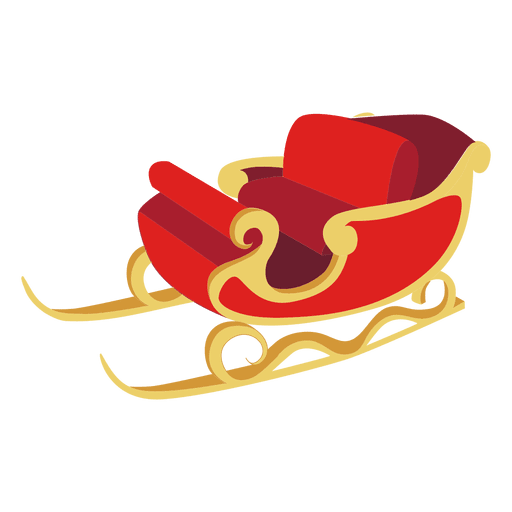 Santa sleigh christmas  PNG Design