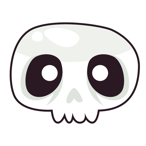 Skull halloween mask PNG Design