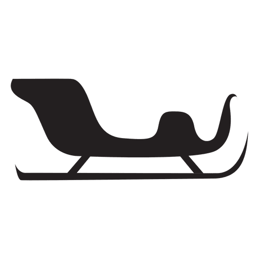 Sleigh sliding PNG Design