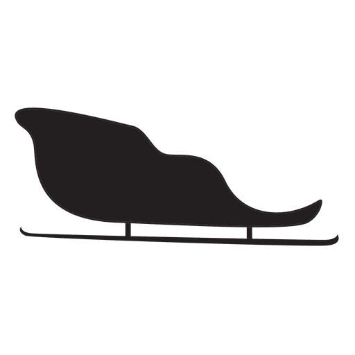 Download Basic sleigh sliding silhouette - Transparent PNG & SVG ...