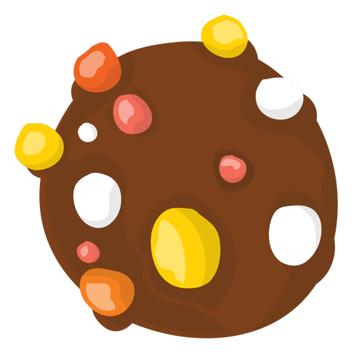 Sweet halloween cookie PNG Design