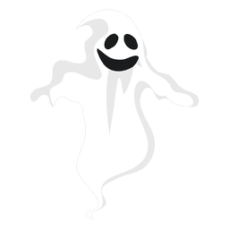 White Ghost Silhouette 13 PNG & SVG Design For T-Shirts