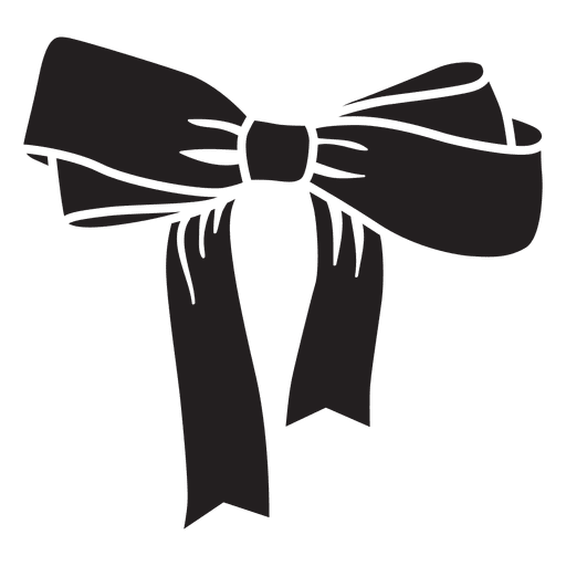 Download Bow tie black silhouette - Transparent PNG & SVG vector file