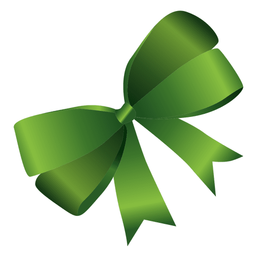Green Bow PNG & SVG Design For T-Shirts