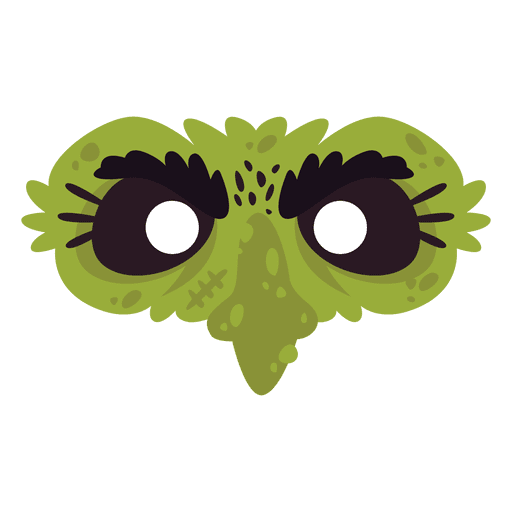 Fantasia máscara de olho verde Desenho PNG