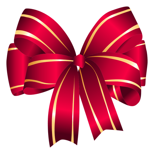 Red bow gift - Transparent PNG & SVG vector file