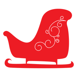 Sleigh christmas PNG Design