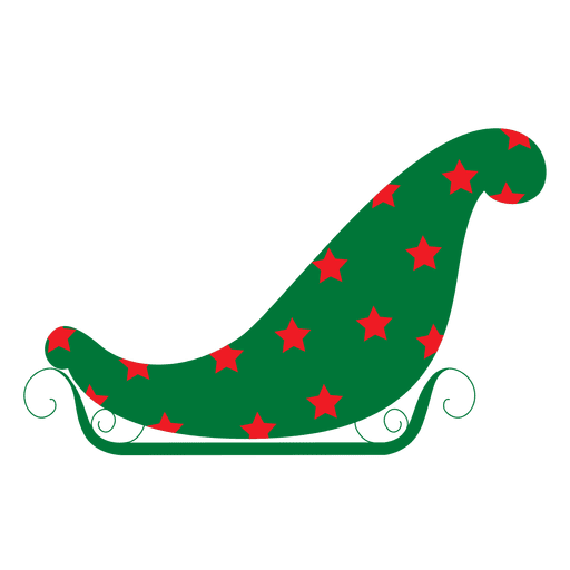 Schlitten Weihnachtsschlitten PNG-Design
