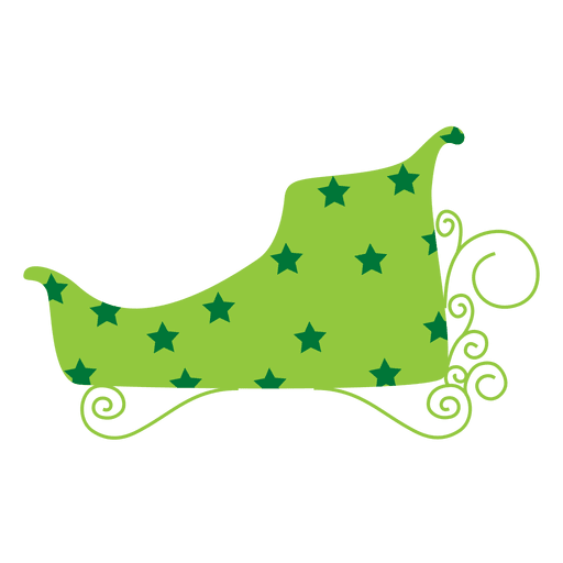 Sleigh christmas sliding PNG Design