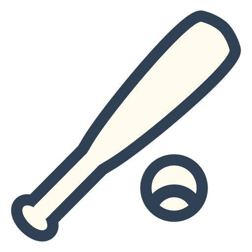 Baseball stroke icon PNG Design