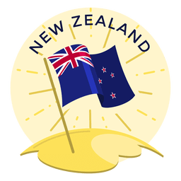 Bandeira da nova zelândia Desenho PNG