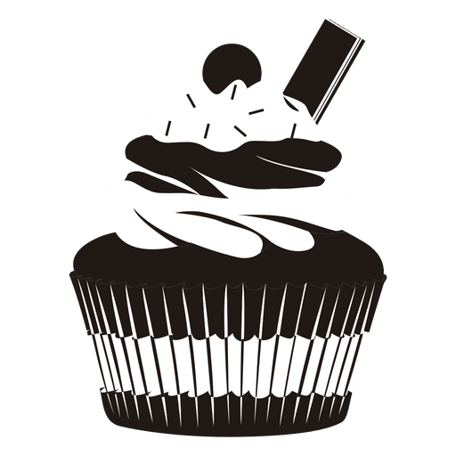 ilustra??o de cupcake Desenho PNG