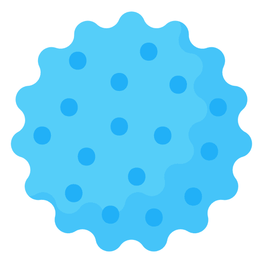 Blue ball PNG Design