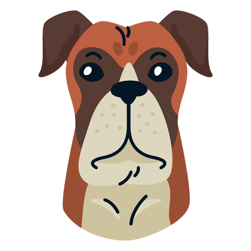 Boxer illustration PNG Design