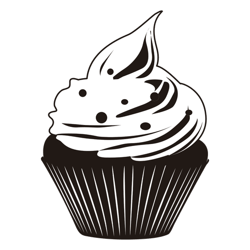 Ilustra??o de cupcake fofo Desenho PNG