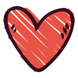 Ícone de coração Desenho PNG